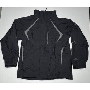Columbia Titanium Omni Tech Y14/16 Black  Snow Rain Jacket Waterproof Breathable